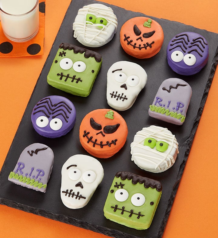Spooky 'n Scary Mini Brownie Cakes